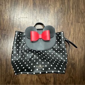Kate Spade Minnie Mouse backpack. Only used once. Excellent condition.